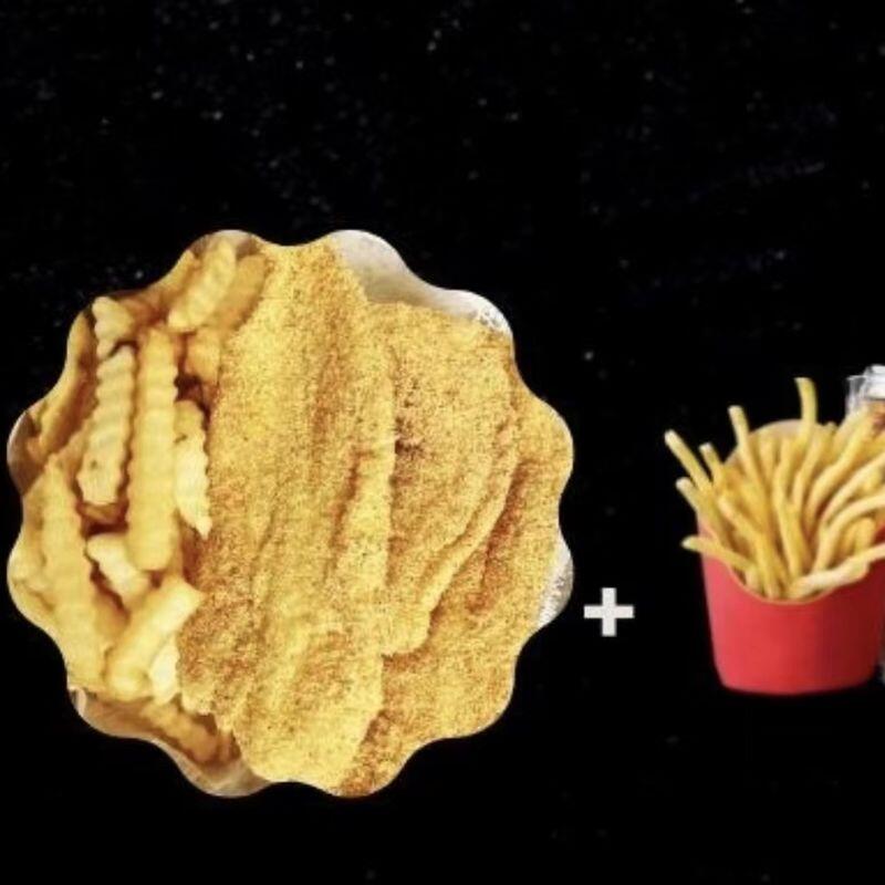 Catfish(3) w.Fries & Drink