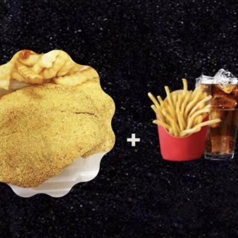 Tilapia(3) w.Fries & Drink